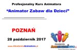 Akademia Animatora - Kurs Animatora Poznań