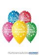 Balony z nadrukiem - W DNIU URODZIN - HurtowniaAnimatora.pl