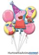 Zestaw balonów foliowych - ŚWINKA PEPPA - HurtowniaAnimatora.pl