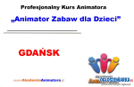 Kurs Animatora Gdańsk - www.AkademiaAnimatora.pl