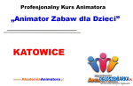 Kurs Animatora Katowice - www.AkademiaAnimatora.pl