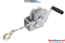 Wyciągarka linowa ręczna z korbką 1500kg